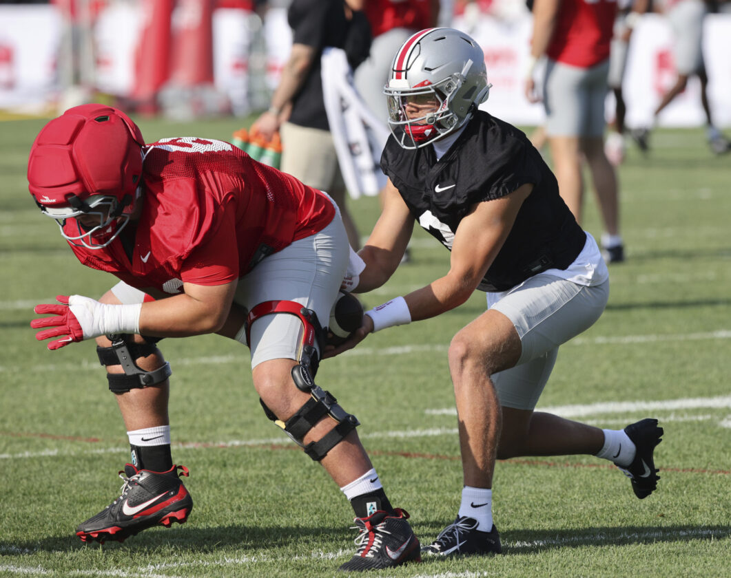 Ohio State’s QB competition between Sayin and Kienholz remains too close to call